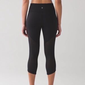 11.Lululemon Deep Breath Crop (21" ) Black 8